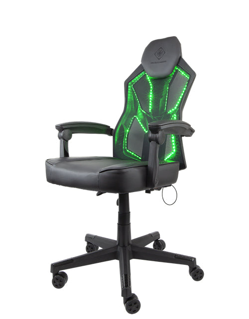 DELTACO GAMING GAM-086 Gamer Stol Sort Deltaco