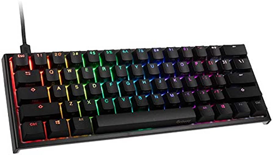 Ducky One 3 - Classic Black / White Nordic - Mini 60% - Cherry Blue