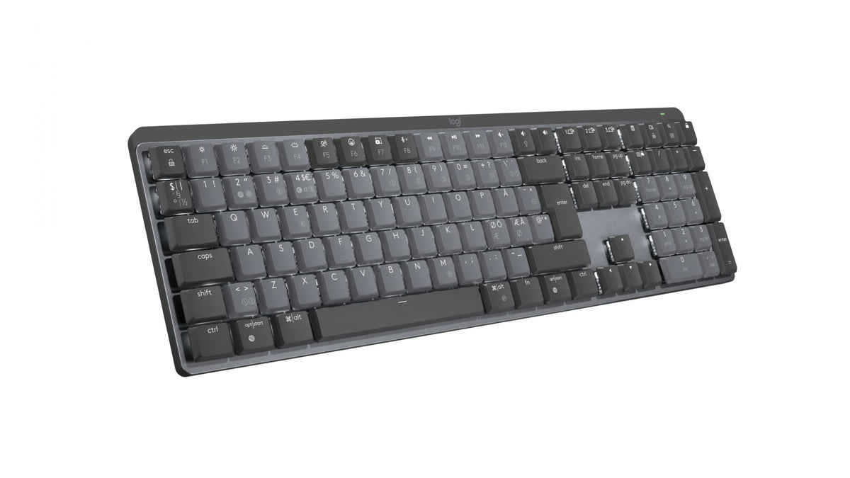 Logitech - MX Mechanical Wireless Illuminated Keyboard - Nordic - Lineair Switch Logitech