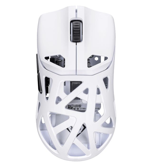 Deltaco Gaming DM370W trådløs gamingmus – 51 g – hvid