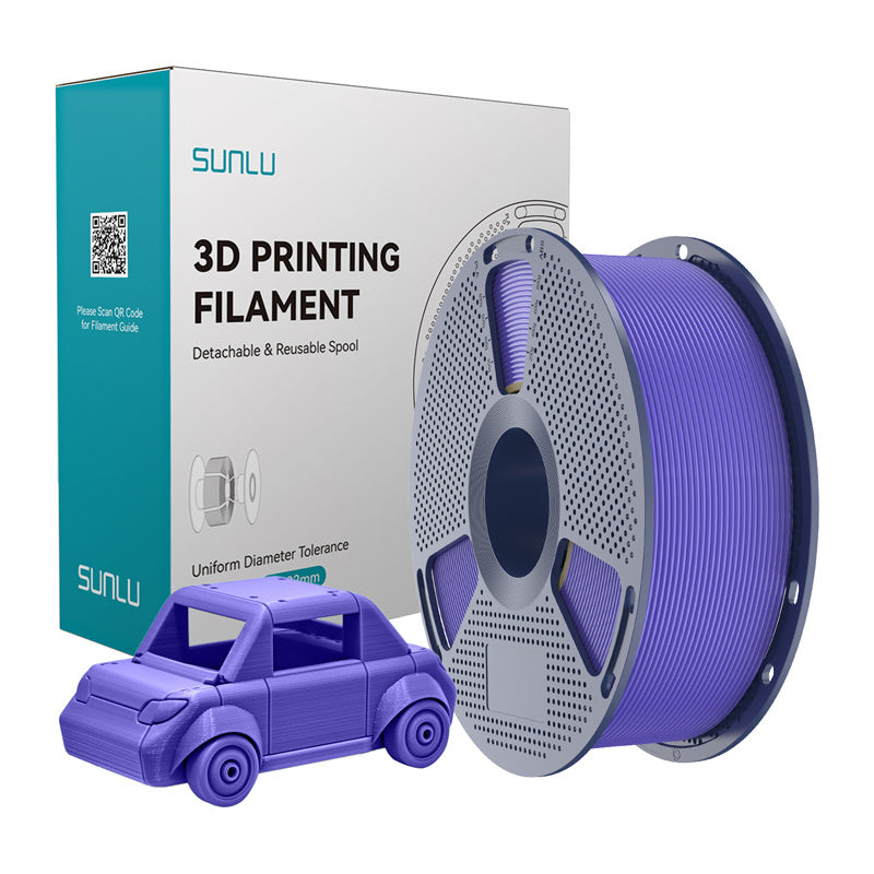 Sunlu PETG filament – Lavender Purple, 1,75 mm, 1 kg