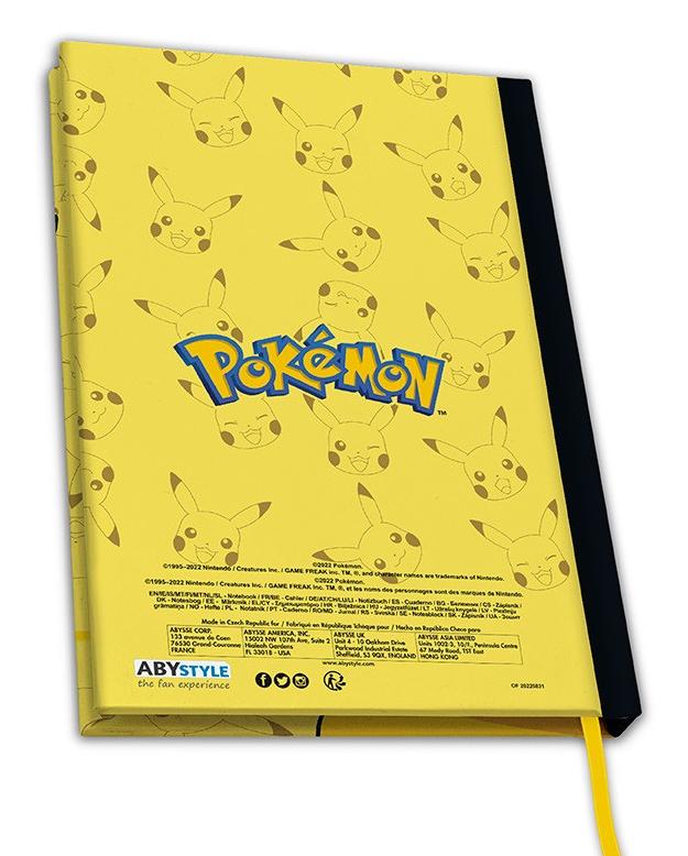 POKEMON - Pck A5 Notebook + Mug320ml + Postcards Pikachu Geekd