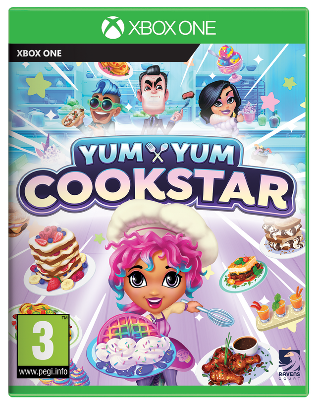 Yum Yum Cookstar – Xbox One – spilomslag