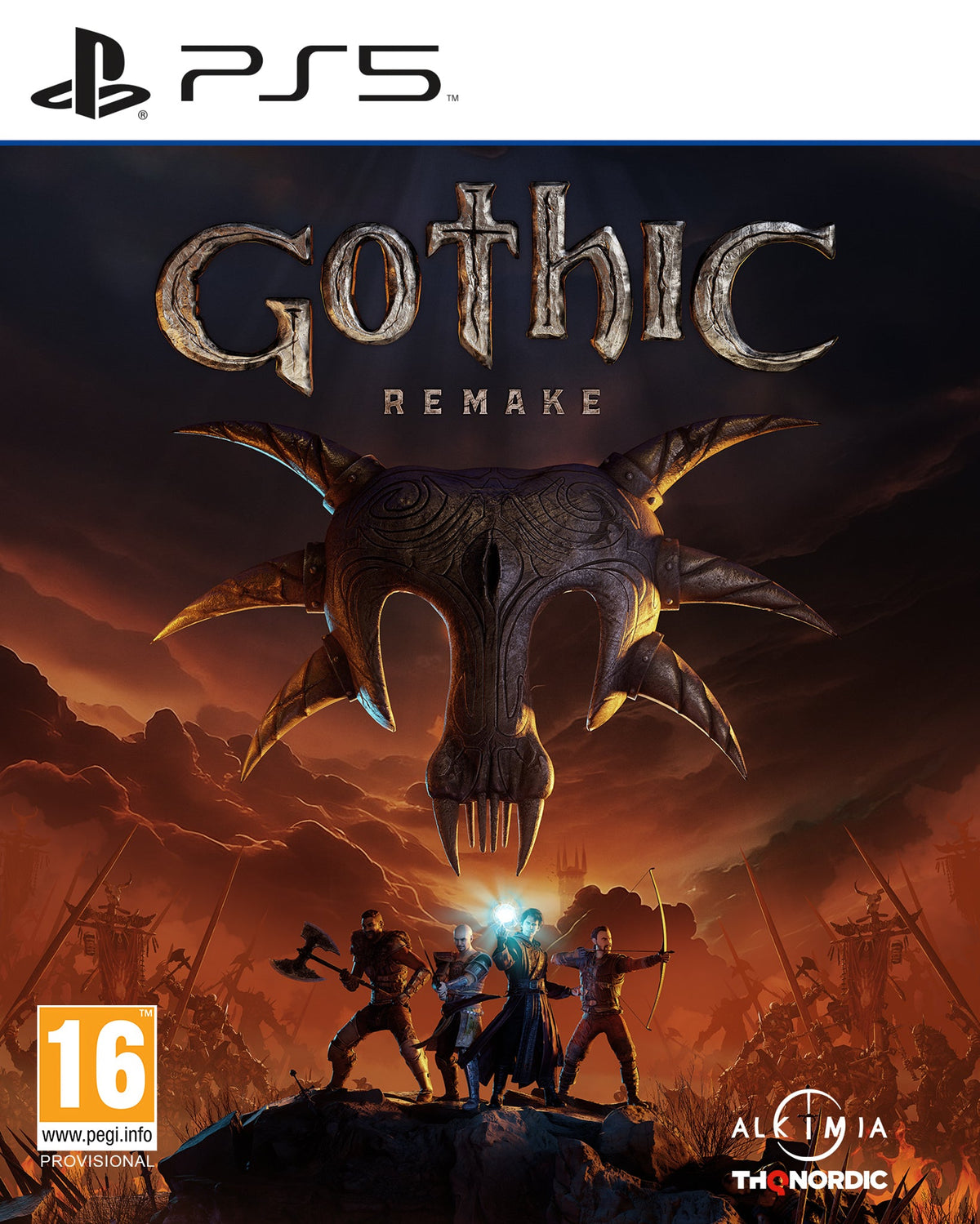 Gothic 1 Remake - PS5 - omslag