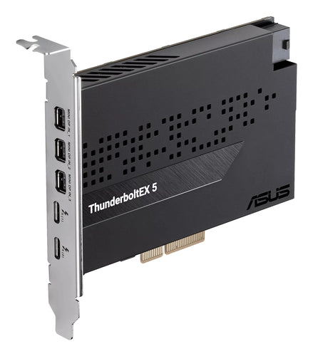 ASUS ThunderboltEX 5 – set skråt forfra (vinkel 2)
