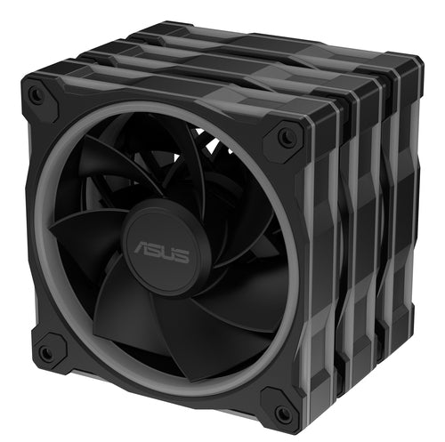 ASUS Prime MR120 ARGB Reverse – Tre sorte Reverse-blæsere uden belysning