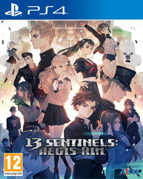 13 Sentinels: Aegis Rim – PlayStation 4 – spilomslag