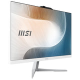 MSI Modern AM242 1M-2222EU – hvid skærm set skråt