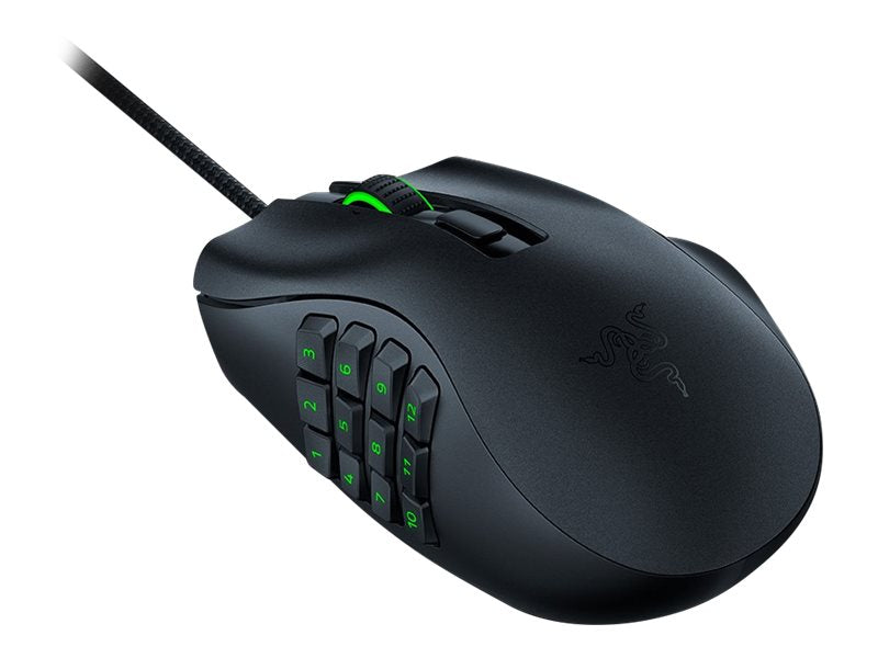 Razer Naga X Optisk Kabling Sort