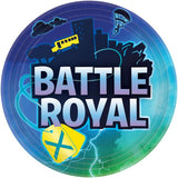 Battle Royal Papir Tallerken - Storm - 8 stk - 22.8 cm Battle Royal