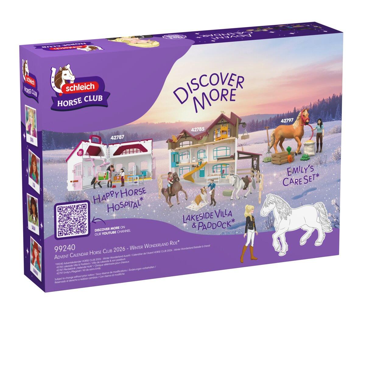 Schleich Horse Club julekalender 2026 – Winter Wonderland