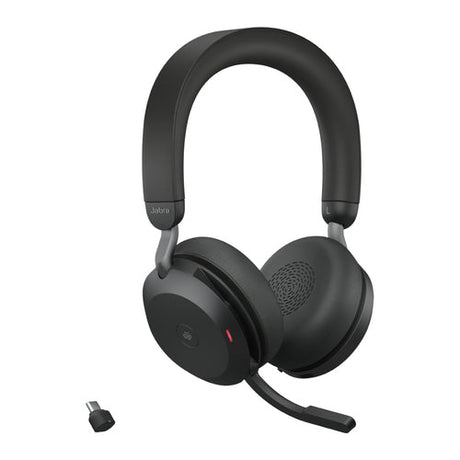 Jabra Evolve2 75 Trådløst Headset - Sort Jabra