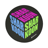 Sharkoon SKILLER SFM11 Cube Pink Green Blue 120cm 5mm Polyester Stitched Anti-Slip Gaming Chair Floor Mat Sharkoon