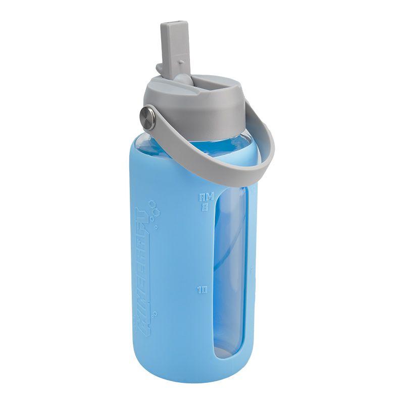 Minecraft - Glass Water Bottle with Sleeve Paladone