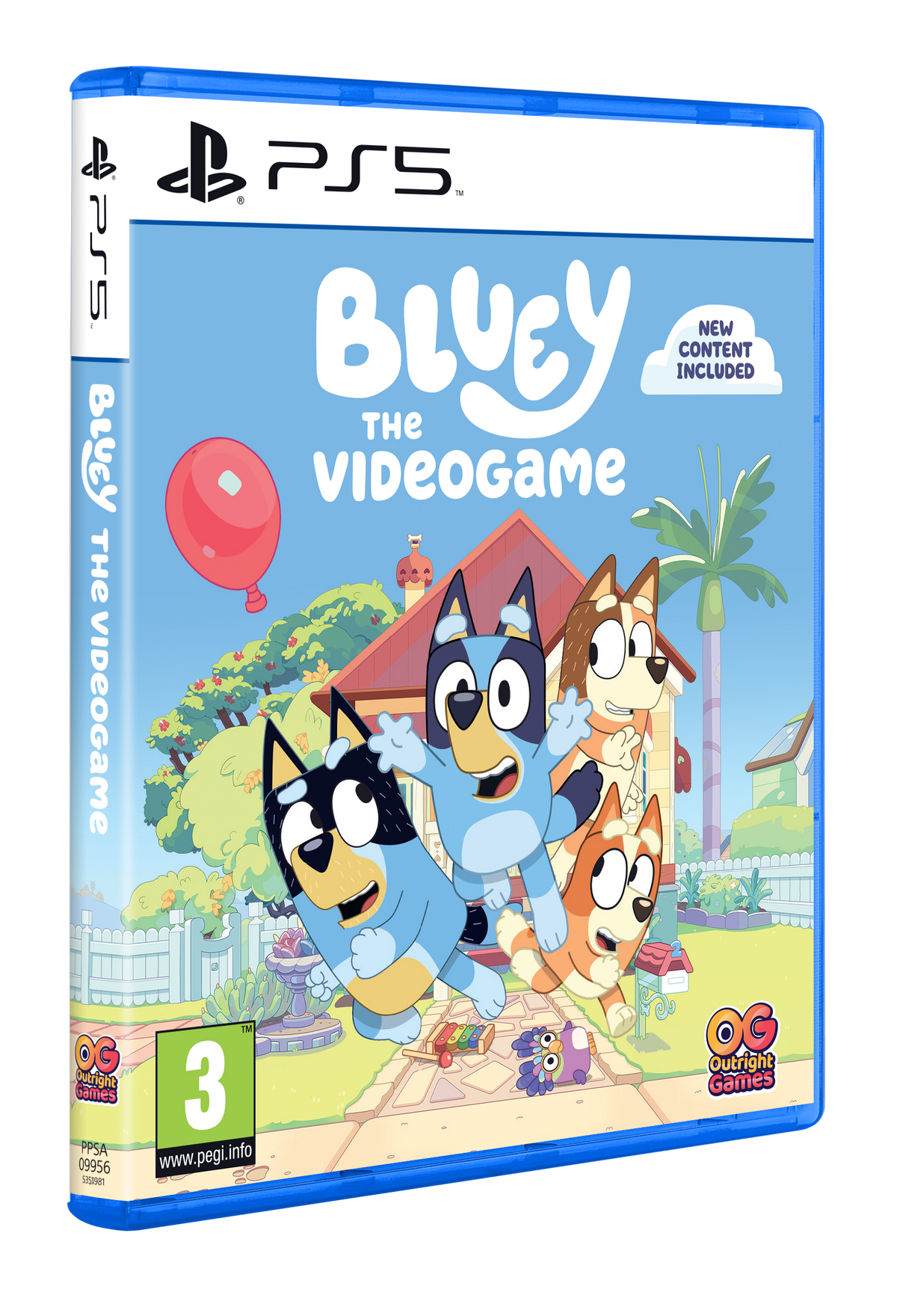 Bluey : The Videogame – PlayStation 5 – spilomslag