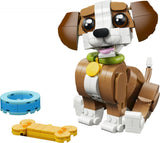 LEGO 31382 Creator 3-in-1 Cute Animals: Playful Puppy, Construction Toy LEGO