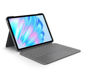 Logitech - Combo Touch iPad Air 11-inch (M2) - OXFORD GREY - PAN - NORDIC Logitech