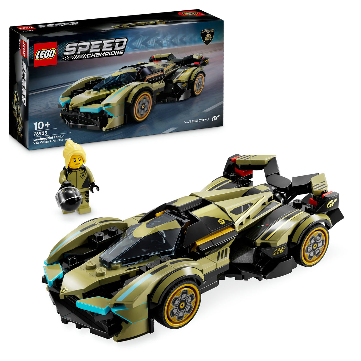 LEGO Speed Champions - Lamborghini Lambo V12 Vision GT Super Car (76923) LEGO