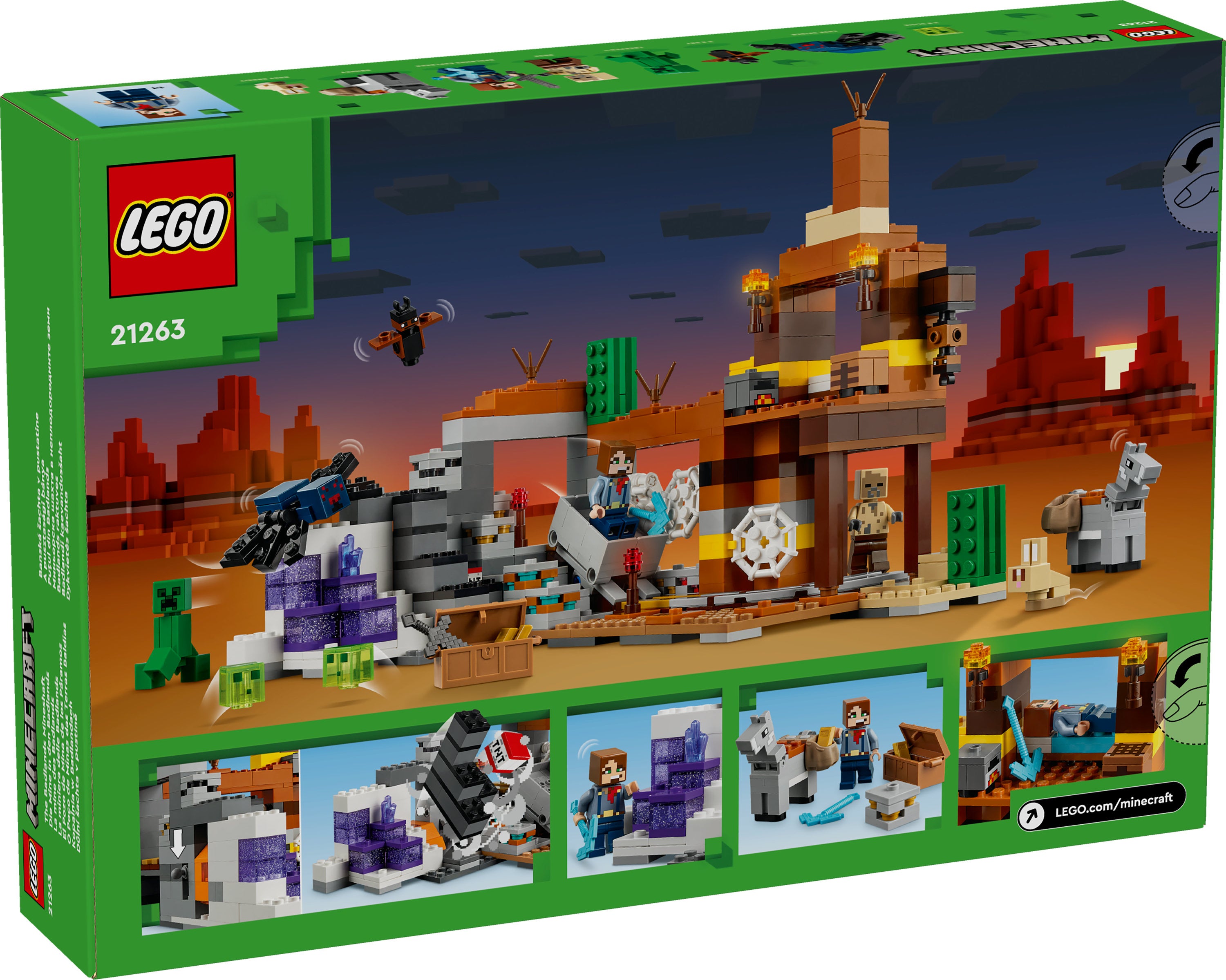 LEGO Minecraft - The Badlands Mineshaft (21263) LEGO