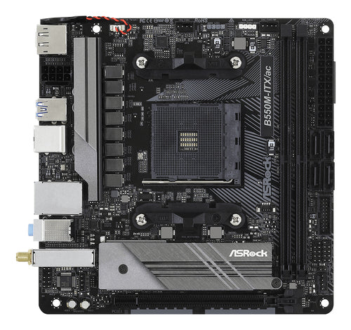 ASRock B550M-ITX/ac bundkort - AM4, DDR4