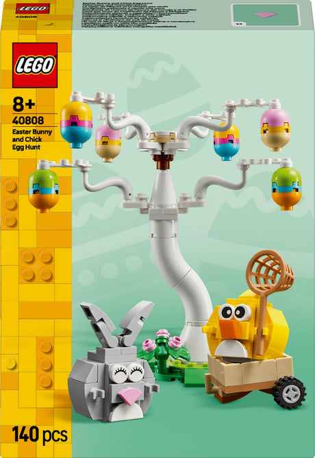 LEGO 40808 Påskehare og æggejagt vist på emballagens forside