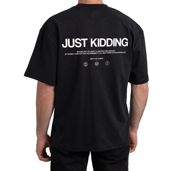 Bara skojar T-shirt - Svart