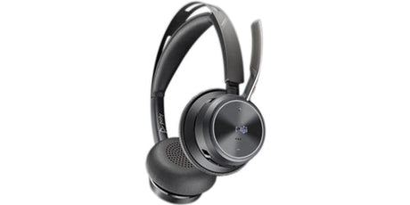 Poly Voyager Focus 2 Trådløst Kontorheadset - Sort HP