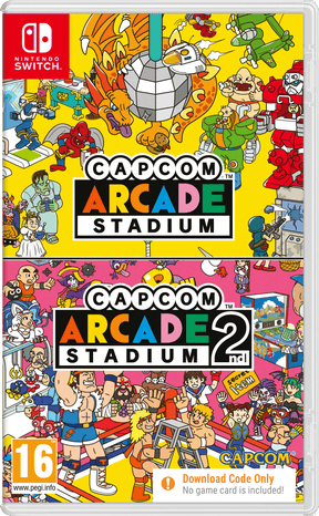 Capcom Arcade Stadium 1 and 2 (Code in a box) – emballage