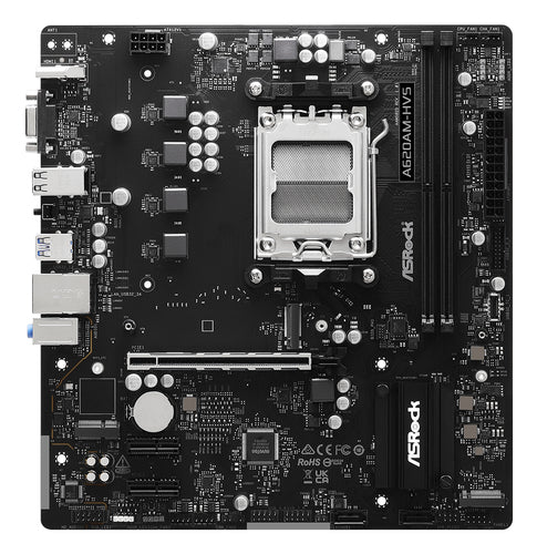 ASRock A620AM-HVS bundkort - AM5, DDR5