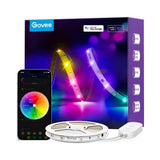 Govee - RGBIC Basic Wi-Fi + Bluetooth LED Strip Lights (5 Meter) Govee