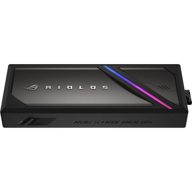 ASUS ROG Strix Aiolos – SSD-kabinet set skråt forfra