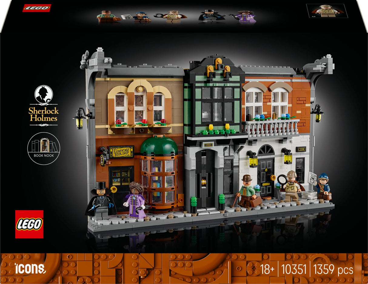 LEGO - Icons - Sherlock Holmes: Book Nook (10351) LEGO