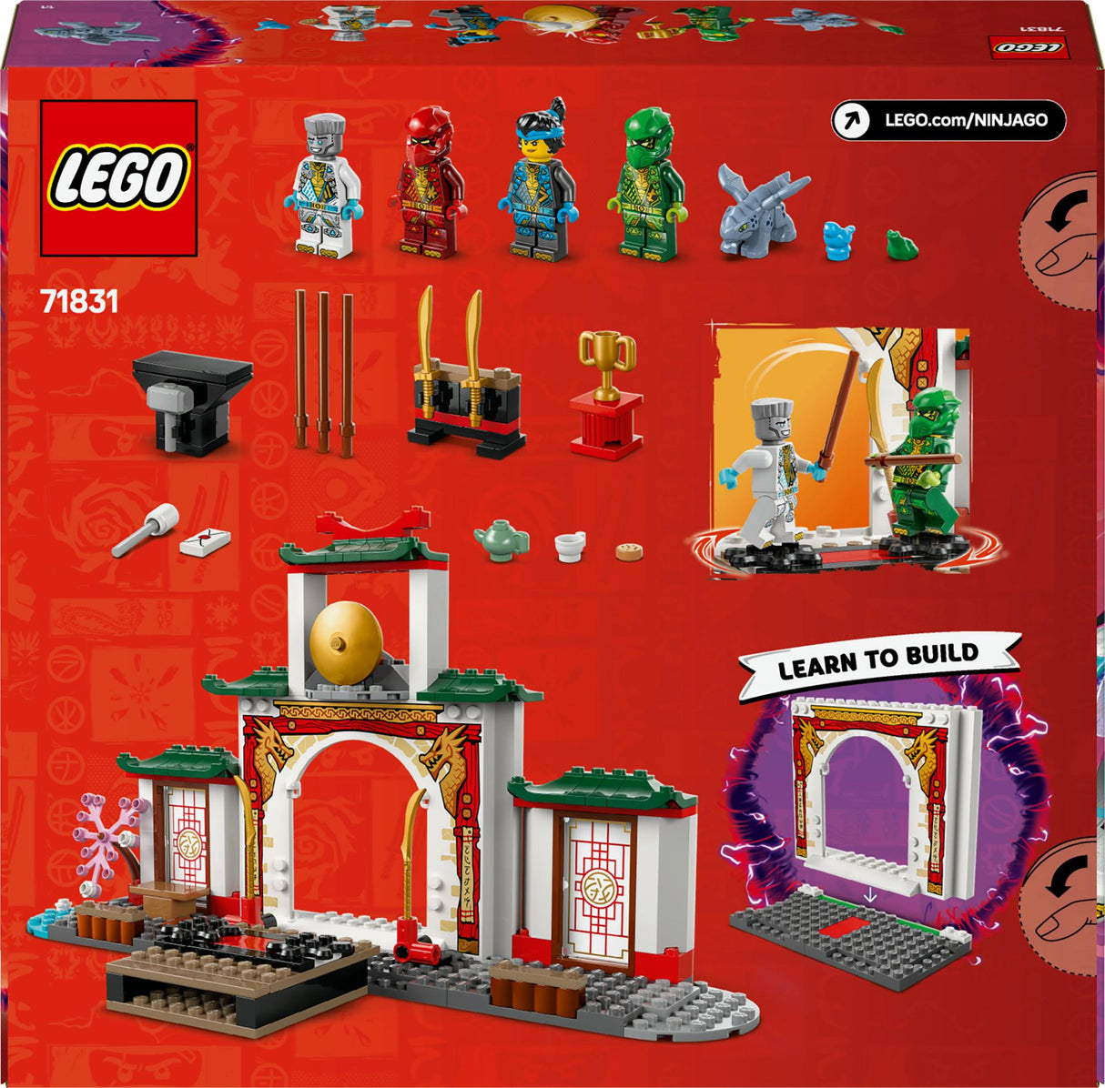 LEGO 71831 Ninjago Spinjitzu Ninja Temple LEGO