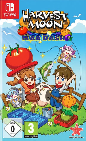 Harvest Moon: Mad Dash – Code in Box – Nintendo Switch – spillets udgave