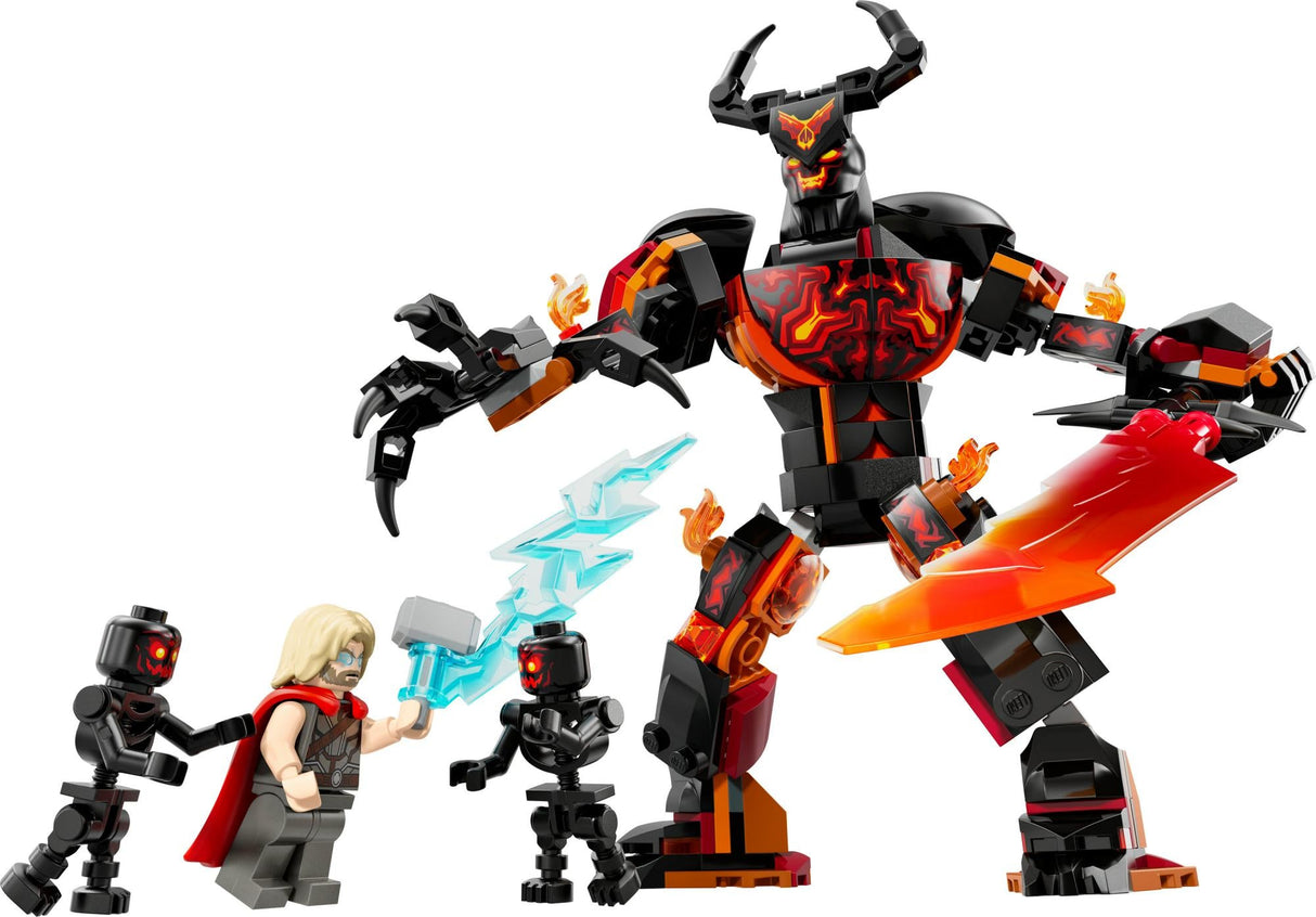 LEGO - Super Heroes - Thor vs. Surtur Construction Figure (76289.) LEGO
