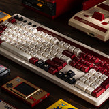8BitDo Retro 108 Mechanical Keyboard Fami Edition – Tastatur med retromotiv
