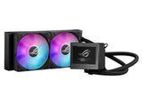 ASUS ROG RYUJIN III 240 ARGB AiO Liquid Cooler w. 3.5" LCD, 2x120mm ROG ARGB Magnetic Daisy-chainable Fans 2200 RPM PWM ASUS