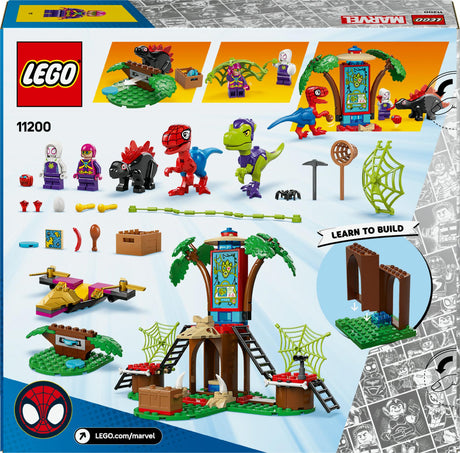 LEGO 11200 Marvel Spidey and his Super Friends Showdown at the Treehouse: Spidey-Rex vs. Gobby Raptor