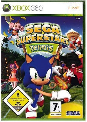 Sega Superstars Tennis – Xbox 360 – spilomslag