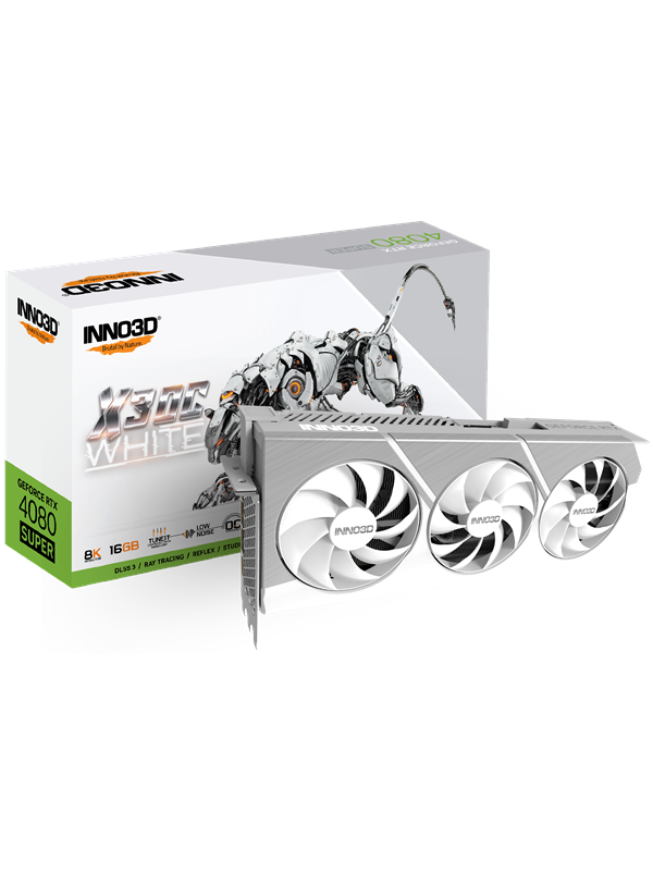 Inno3D GeForce RTX 4080 SUPER X3 OC WHITE 16GB
