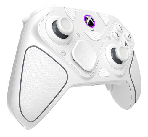 Turtle Beach Victrix Pro BFG Reloaded – Xbox/PC – Hvid – controller skråt fra højre