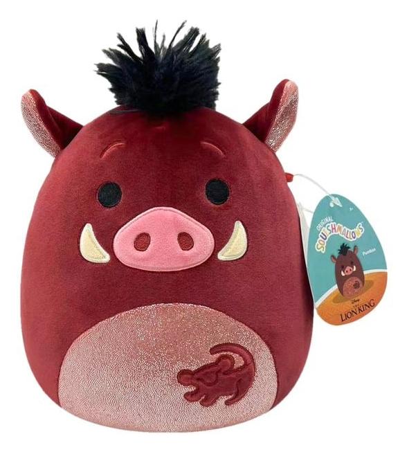 Squishmallows - 20 cm Disney Lion King 30th Anniversary Plush - Pumbaa Squishmallows