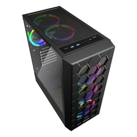 Sharkoon RGB HEX, tower housing (black, tempered glass side panel) Sharkoon