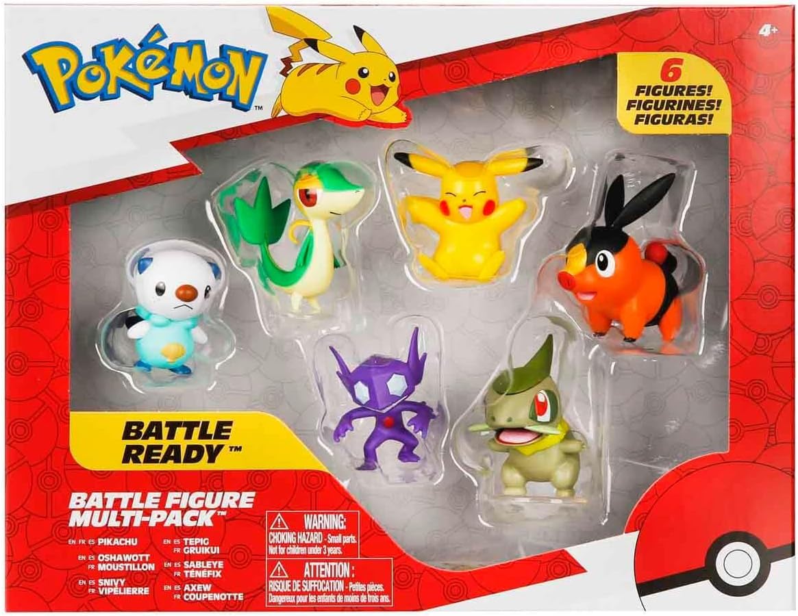 Pokemon - Battle Figure 6 Pack