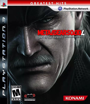 Metal Gear Solid 4: Guns of the Patriots – PlayStation 3 – spilomslag