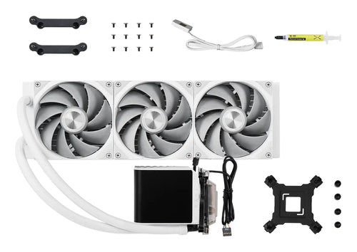 TRYX PANORAMA Upgraded 360 mm AIO – hvid – visning 5