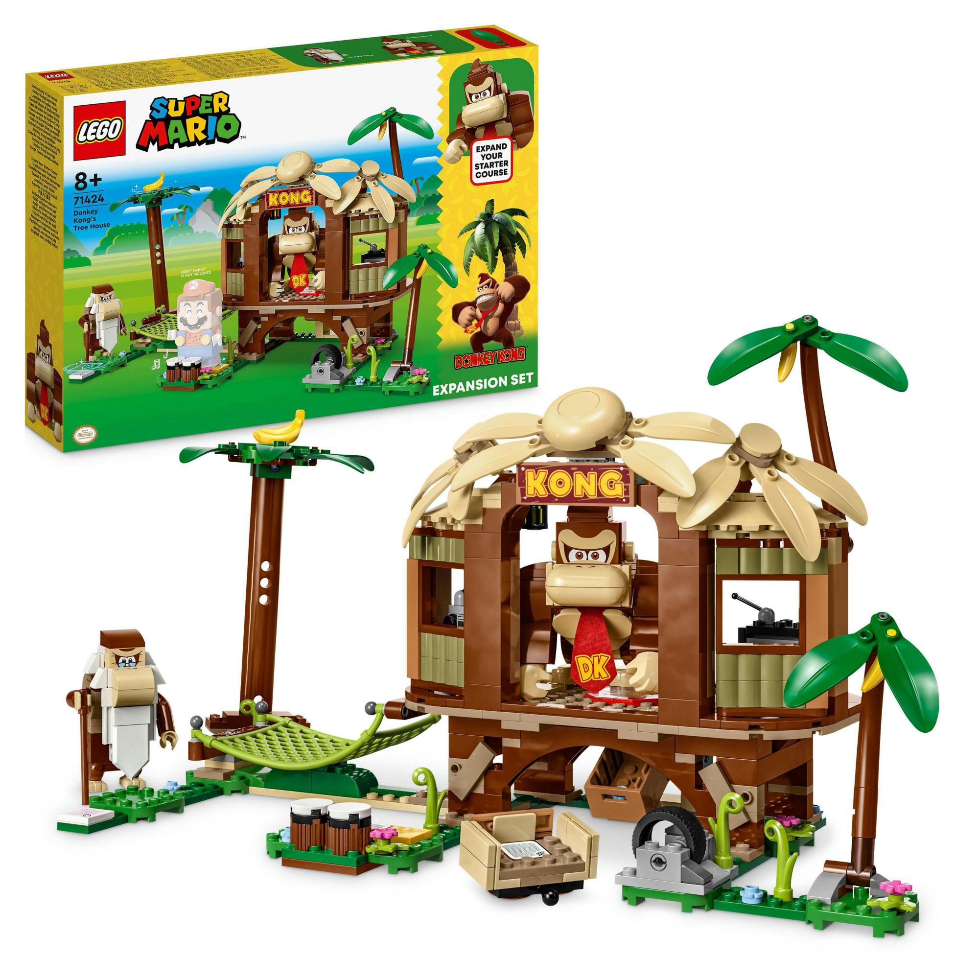 LEGO Super Mario - Donkey Kong's Tree House Expansion Set (71424) LEGO