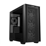 ASUS A21 PLUS mATX Case with 4 Pre-installed ARGB Fans, BTF support - Black ASUS
