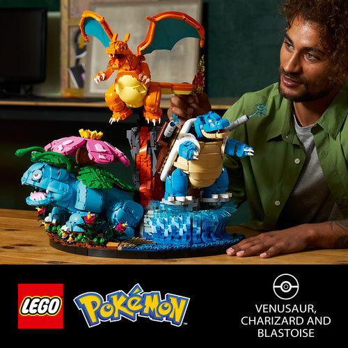 LEGO - Pokémon - Venusaur, Charizard and Blastoise (72153)