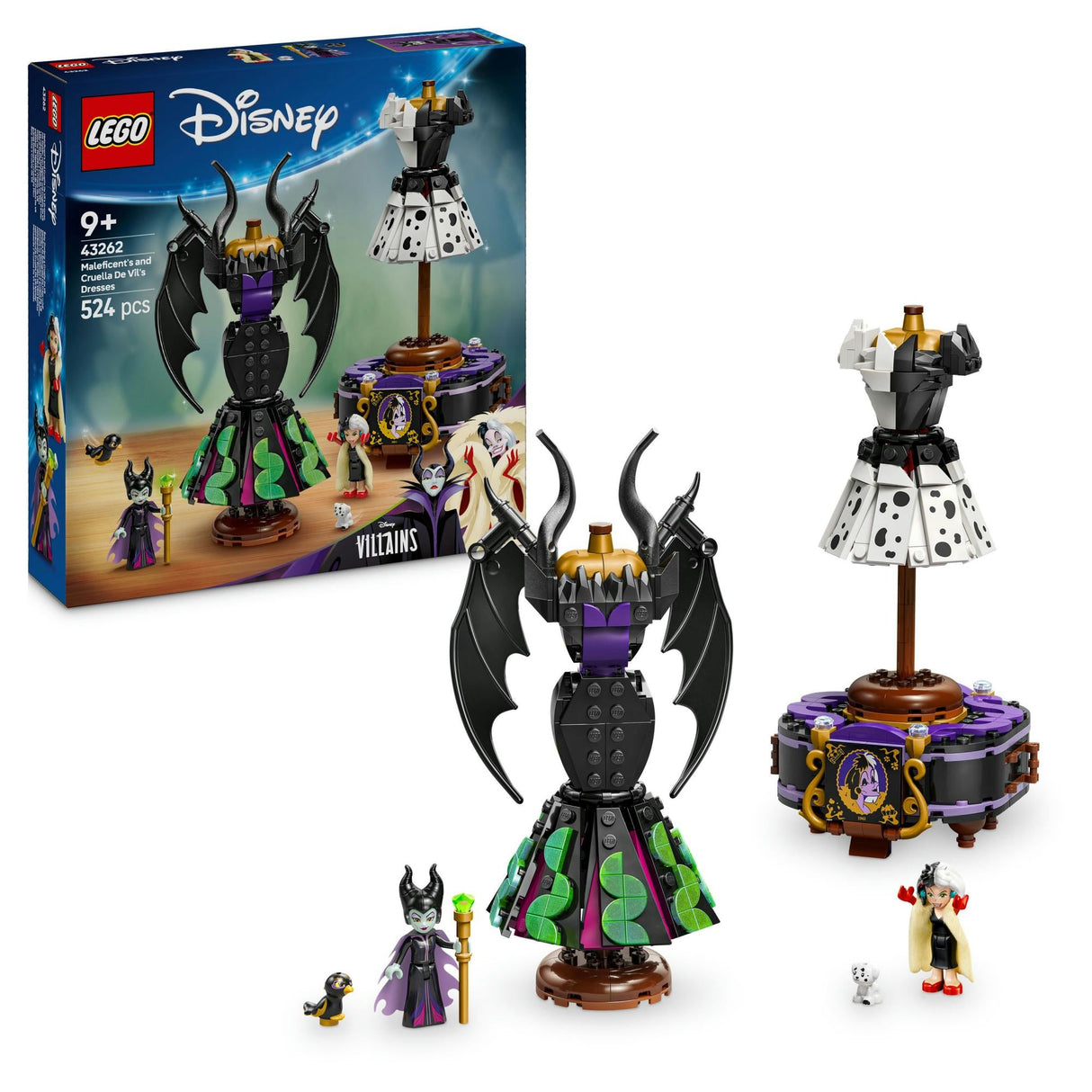 LEGO 43262 Disney Classic The Clothes of Maleficent & Cruella de Vil LEGO